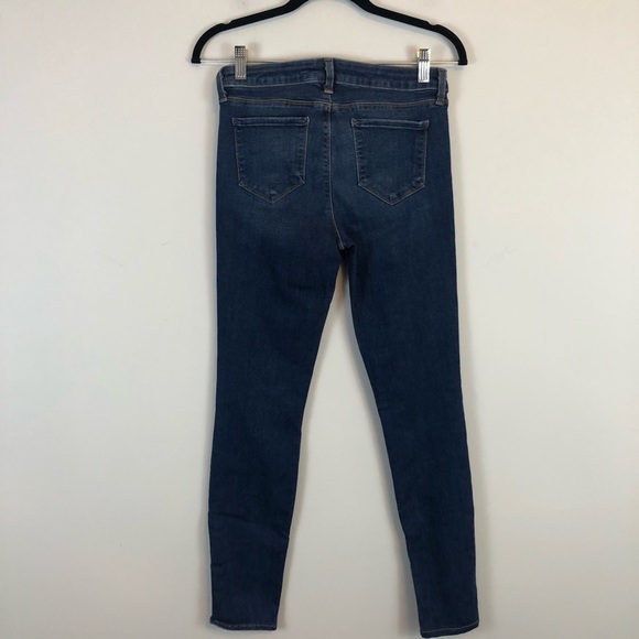 L’Agence | Medium Wash Mid Rise Zipper Ankle Skinny Jeans Size 27 - Picture 7 of 7